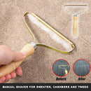 Lint Remover Carpet Clothes Sweater Fuzz Shaver Trimmer Manual Roller Portable