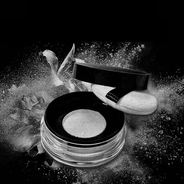 15g Empty Cosmetic Sifter Loose Powder Jar Container Puff Makeup Travel Box O4L9