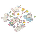 clothes patches heat transfer stickers diy printing iron on appliques AT3C