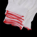 5 Pairs General Purpose White Cotton Lining Gloves Health Work &LJ