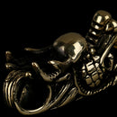 1pc Brass Dragon Key Ring Outdoor Accessories EDC Copper Car Dragon Hanging BX