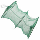 2 Layer Crab Fish Shrimp Minnow Fishing Bait Trap Cast T9C7 Net Folda Cage