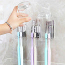 304 Stainless steel toothbrush holder gargle cup holder wall mounted han JR