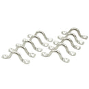 10pcs Stainless Steel Kayak Canoe Boat Pull Handle Buckles with Screws Sailboat