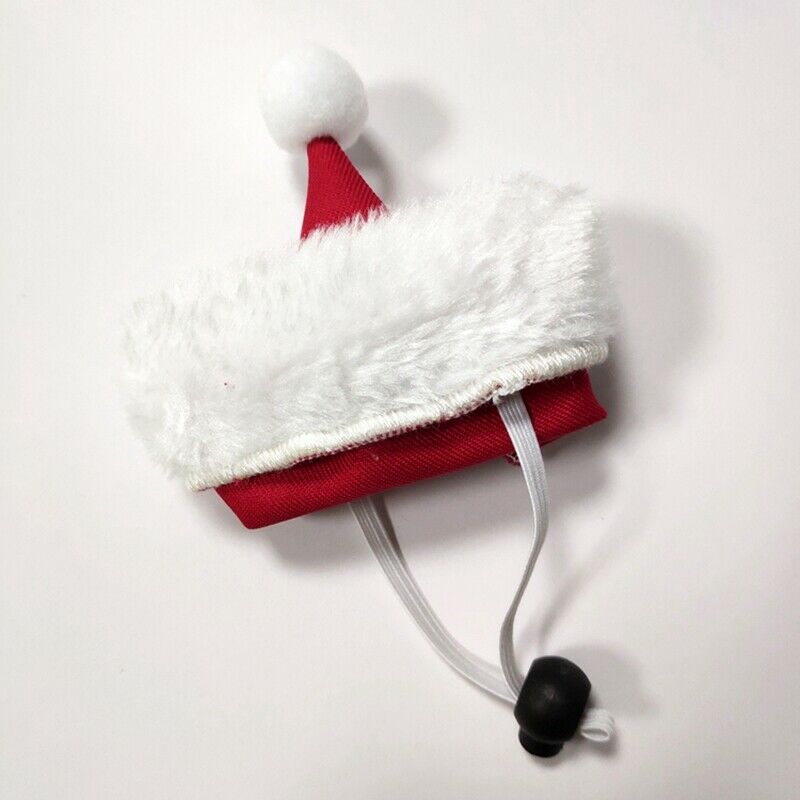 Pet Supplies Christmas Plush Dog Cap Decor Pet Cat Dog Christmas Santa Clau