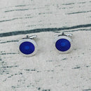 1 Pair Fashion Men's Cufflinks Fashion Round eyes Shirt Cufflinks Cuff Link