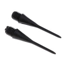 100Pcs Durable Dart Soft Tips Points 4BA Standard Darts Shaft Needle Black
