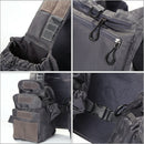 Multi-pocket Outdoor Fishing Vest Breathable Adjustable Waistcoat (Grey) A