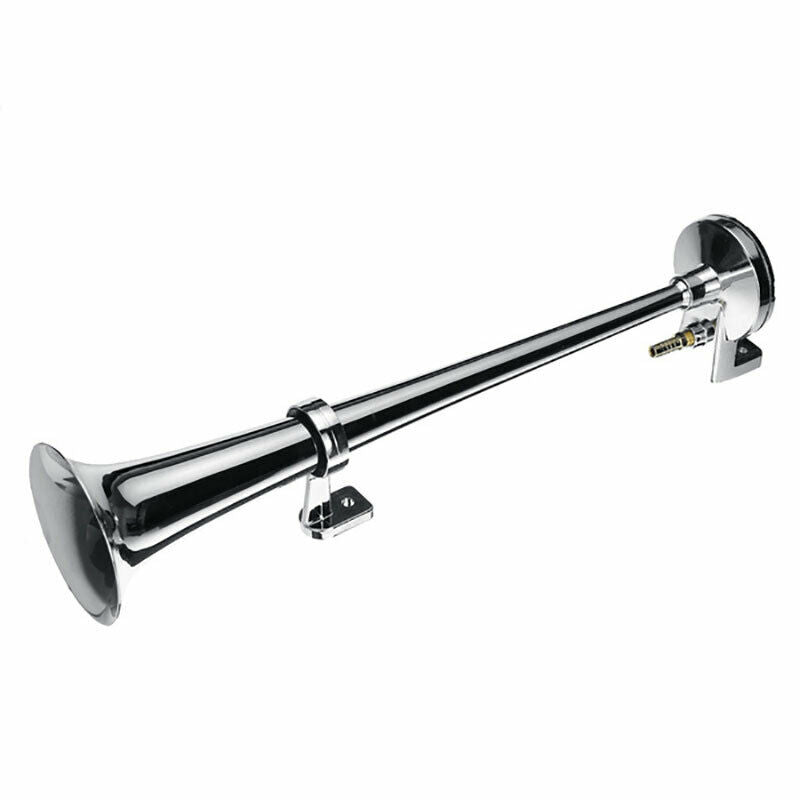 600DB 12V Single Trumpet Train Air Horn Metal Tone Compressor Kit for Car Tr Hn