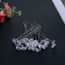 50pcs Rhinestone Head Pins DIY Sew Straight Dressmaking Fixing Needles Tool