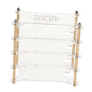 4-layers Acrylic Cluster Case Fit For  4B / 3B+ / 3B / 2B / B+