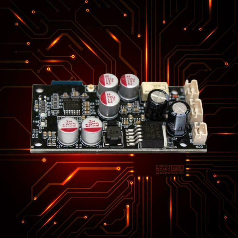 Bluetooth 5.0 Receiver HiFi Audio DAC Decoder Board diy AUX Amplifier I6V8 U2T6