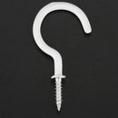2.7 inch Cup Mug Hooks Shouldered stainless steel Screw-in plastic coated H N6Y6