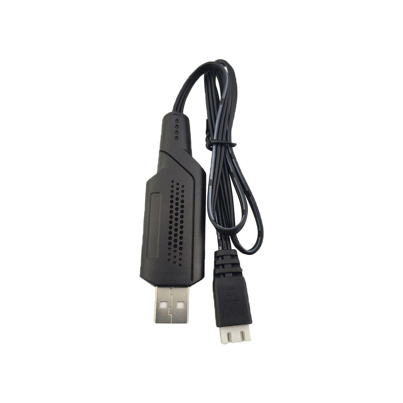 RC Drone 7.4V Battery Charge Charger Charging Cord Line USB Cable Black