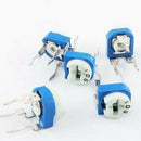 100pcs Horizontal Blue And White Adjustable Resistance Box Set Iron Usef WND