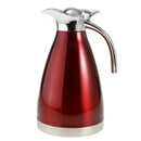 Vacuum Carafe With Top Stainless Steel Cold Water red