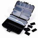 Fishing Tackle Box Waterproof Lure Hook Storage Case 26 Compartments New DYI