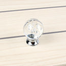 2 x Handle Button with Air Bubble for Cabinet Door Drawer - Transparent T8B1