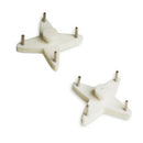 20pcs Hooks Accessories For Photos Mirror Plaid Hard Wall Frame Transparent