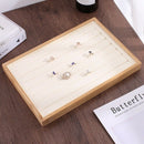 New Fashion Solid Bamboo Wood Jewelry Display Tray Earrings, Pendant, BangleG7B7