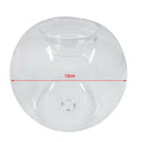 12cm Clear Glass Ball Shaped Candle Holder Wedding Party Table Centerpiece