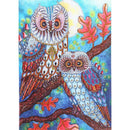 5D DIY Special Shaped Diamond Painting Colorful Bird Cross Stitch Embroider