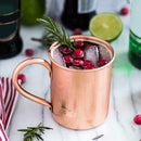 420mL Stainless Steel Copper Plated Moscow Mule Mug Coffee Cocktail Cup