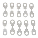 10x 50A Flat Metal Fuse Strip for VW Golf, VW Beetle,VW Jetta, 2000-2006 Audi TT