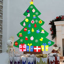 DIY Felt Christmas Tree New Year Gifts Kids Toys Artificial Tree Door Wall