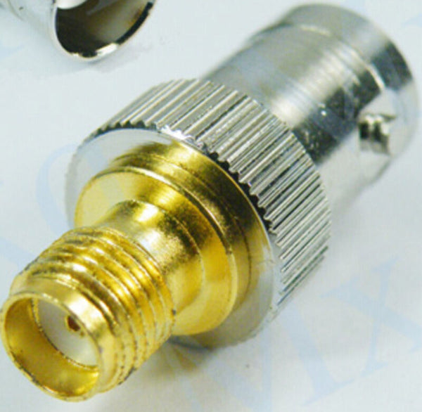 1pce BNC female jack to SMA female jack RF adapter connector ON B oqFSAUJ Cy
