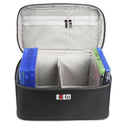 20 Game CD Disc Storage Case Carry Bag Nylon, Black
