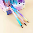 Rainbow Color Mechanical Pencil Automatic Pen Pencil School Office Supply US