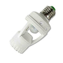 E27 Infrared PIR Motion Sensor LED Light Lamp Bulb Socket Holder Adapter K0F2