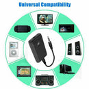 Bluetooth 5.0 Transmitter and Receiver, 2-in-1 Wireless 3.5mm Aux Adapter A V8R3