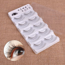 5Pairs Makeup Training Lashes Beginner Practicing Long False Eyelashes Extension
