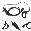 2 Pin Earpiece Mic PTT Headset for BAOFENG Kenwood Retevis Two Way Radios