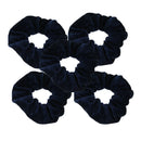 20 Pieces Womens Soft Velvet Elastic Scrunchies Bobble Hair Ropes for Girls
