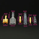 140x Brass Bullet Connectors Male & Female Wire Terminal 3.9mm Car Moto FON