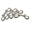 4-Pack Zinc Alloy Double Ended Bolt Snap Hook 3.5-1Inch Double End Snap Trigger