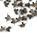 100x 3 Pin 2 Position Mini Size SPDT Slide Switches On Off PCB 5V 0.3A Switch LJ