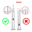 3Pcs Hydrometer Alcohol Meter Vinometer Measure Wine Liquor Tester 0-100