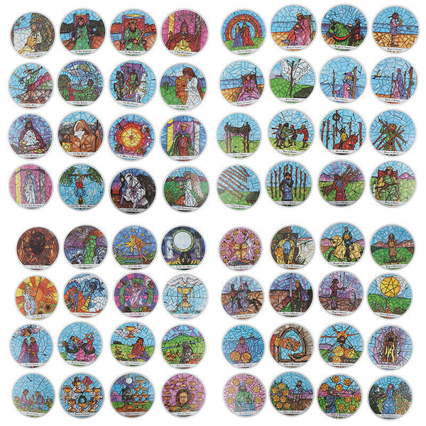 44 Card Abbey Oracle Cards Deck Guidebook Boland Magic Tarot Deck GaDDS Hn