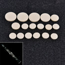 17X Clarinet key Pads White Musical Woodwind Wind Music Instrument  J 3C