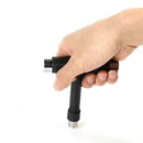 T-Type Skateboard Tool Ratchet Socket Wrench Kick Scooter Hand Tool Black