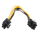 6Pin to 6Pin Male to Male PSU Motherboard Power Supply Extension Adapter CaS Hn