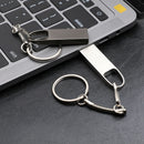 High Speed Metal OTG USB 2.0 Flash Drive Thumb U Disk w/ Micro USB Adapter