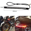 RED. Motorcycle LED Light Scrambler Brake Tail Turn Signal For Bobber Cafe Racer