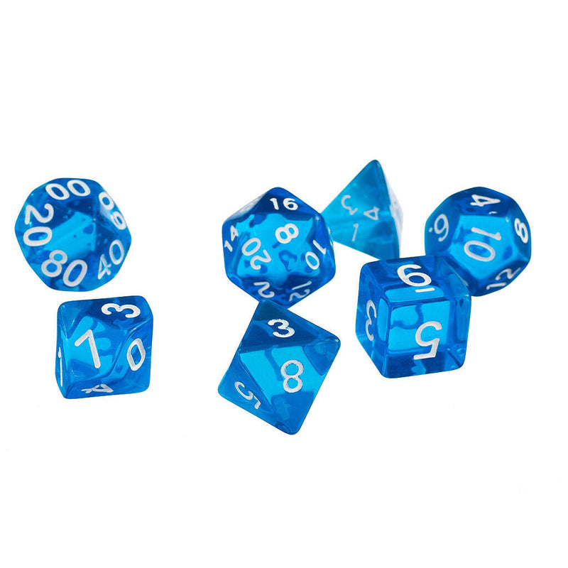 14 Pack Polyhedral Dice Set D4 D6 D8 D10 D12 D20 Dice for D&D RPG MTG