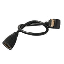 HDMI Extension Cable Extender HDMI 270-degree Type A Male to Female 30cm