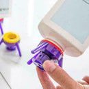 6Pcs Flip Toss It Bottle Cap Stand Kit Kichen Bathroom Shampoo Holder Econo B4D4